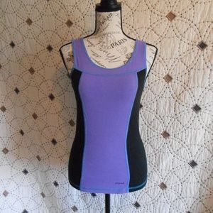 EUC Curves Purple & Black Support Top S